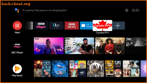 Canada IPTV screenshot
