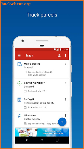 Canada Post Corporation screenshot