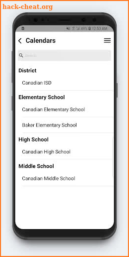 Canadian ISD screenshot