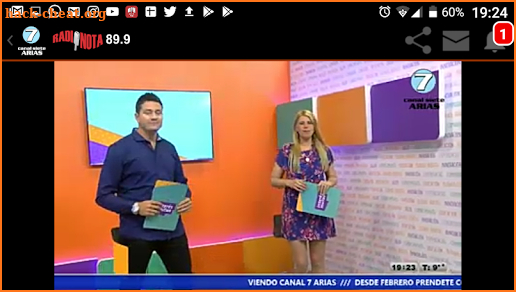 Canal 7 Arias screenshot