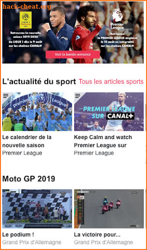 Canal + Sport Live screenshot