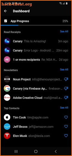 Canary Mail screenshot