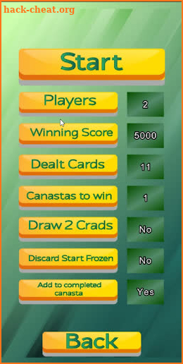 Canasta screenshot