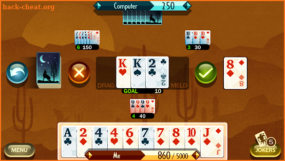 Canasta screenshot