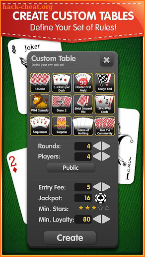 Canasta (Free, no Ads) screenshot