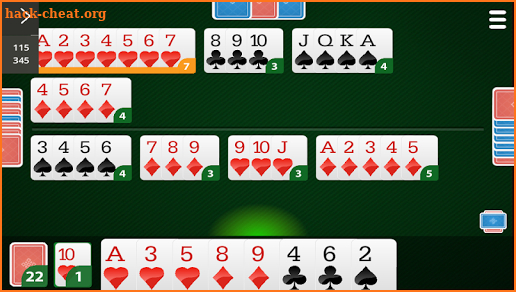 Canasta Online screenshot