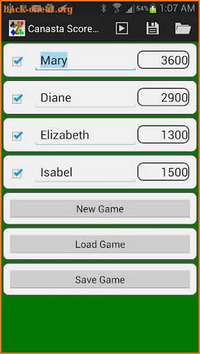 Canasta Score Pro screenshot