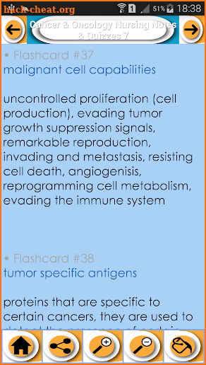 Cancer & Oncology Nursing Exam Prerp- Notes & Q&A screenshot