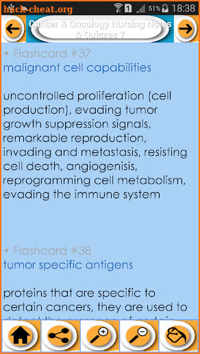 Cancer & Oncology Nursing Exam Review & Test Bank screenshot