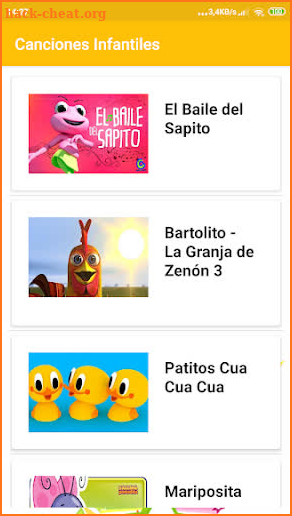 Canciones Infantiles y Vídeos Sin internet screenshot