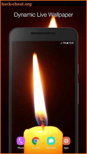 Candle Live Wallpaper screenshot