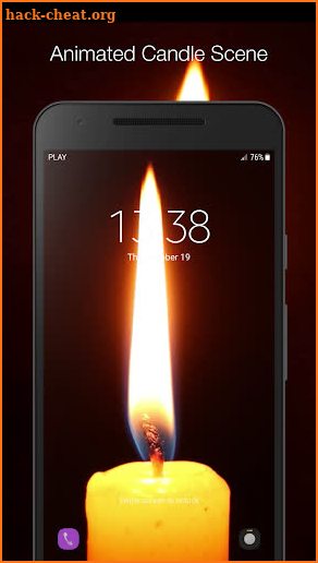 Candle Live Wallpaper screenshot