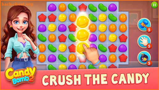 Candy Bomb 2 - New Match 3 Puzzle Legend Game screenshot