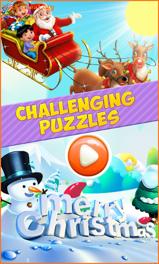 Candy Christmas Match 3 screenshot