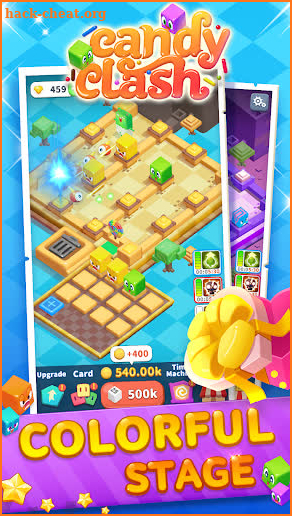 Candy Clash - Funny Merge, Idle, TD screenshot