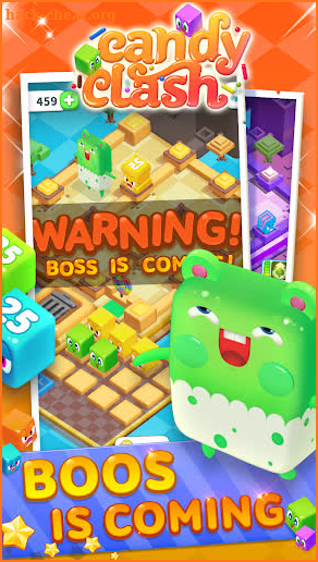 Candy Clash - Funny Merge, Idle, TD screenshot