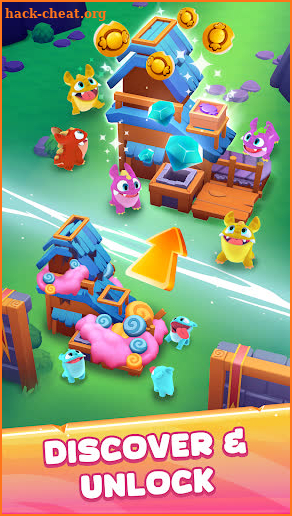 Candy Critters: Idle Merge screenshot