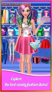 Candy Fashion Dress Up & Makeup Game screenshot