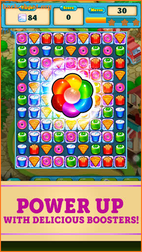 Candy Food Mania - New Match 3 Games 2020 Bonuses screenshot