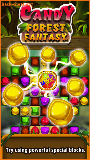 Candy forest fantasy : Match 3 Puzzle screenshot