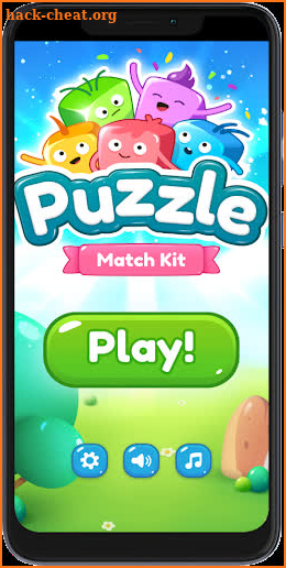 candy fruit puzzle game screenshot