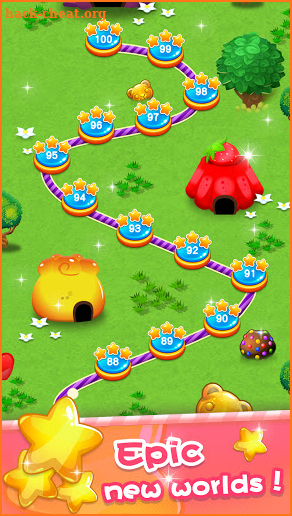 Candy Girl Saga - Free Crush 3 Game screenshot