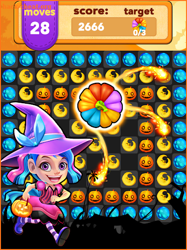 Candy Trick Halloween screenshot