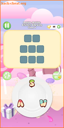 CANDY WORD SEARCH PUZZLE GAME screenshot