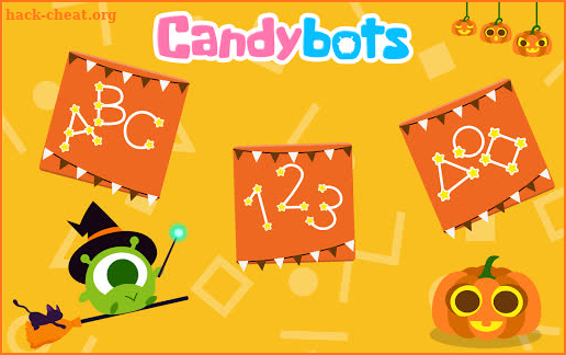 CandyBots Tracing Kids✍️Letter Phonics Handwriting screenshot