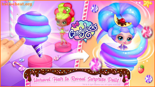 Candylocks Hair Salon - Style Cotton Candy Hair screenshot