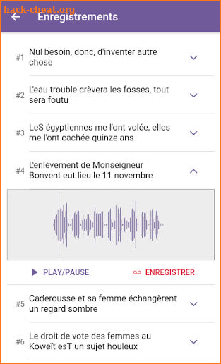 CandyVoice App screenshot