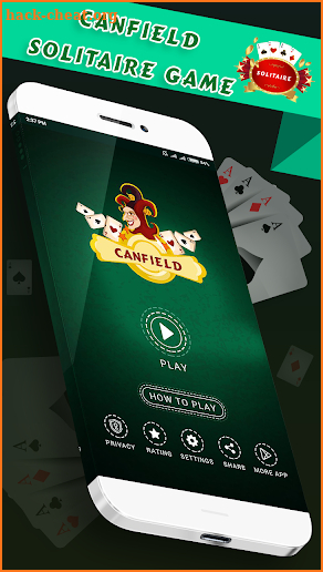 Canfield Solitaire  -  Free Classic Card Game screenshot