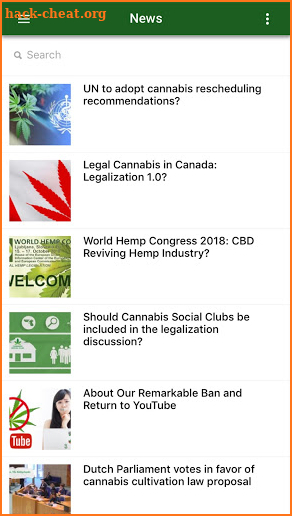 Cannabis News Network screenshot