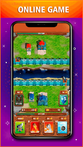 Cannon Battle: Online games TD screenshot