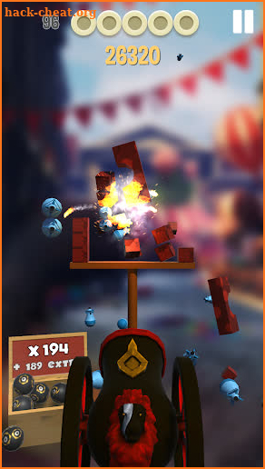 Cannon Voodoo Game Knock Down screenshot