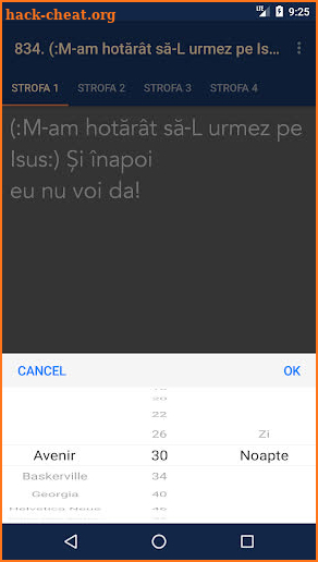 Cântările Evangheliei MD screenshot