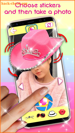 Cap Photo Editor 🎩 Hat Stickers for Pictures screenshot