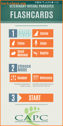 CAPC Internal Parasites ID screenshot