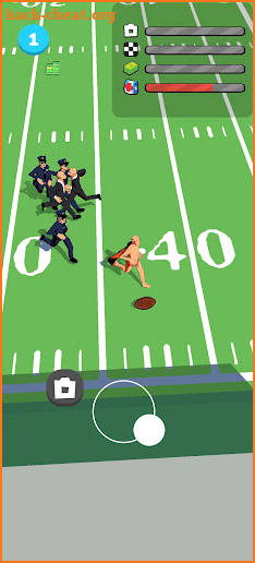 Caped streaker screenshot