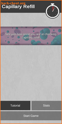 Capillary Refill Trainer screenshot