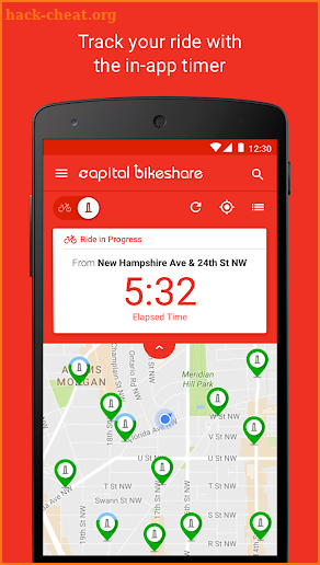 Capital Bikeshare screenshot