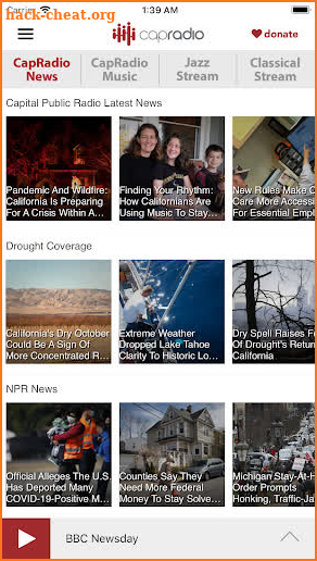 Capital Public Radio App screenshot