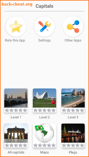 Capitals of All Countries in the World: City Quiz screenshot