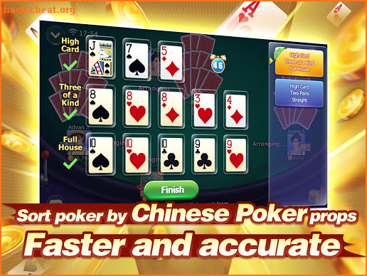 Capsa susun (Capsun) - Chinese Poker screenshot