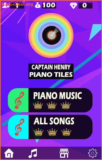 Captain Henry Danger Piano screenshot