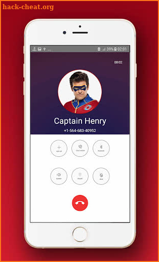 Captain Henry Danger Video Call & Chat simulator screenshot