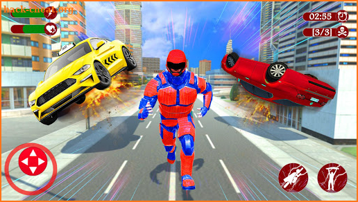 Captain Robot Speed Hero screenshot