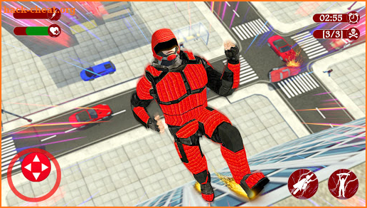 Captain Robot Speed Hero screenshot