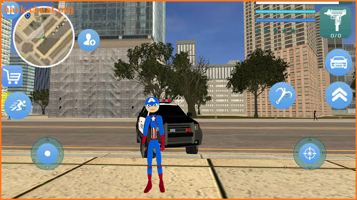 Captain Stickman Rope Hero Newyork Gangster Crime screenshot