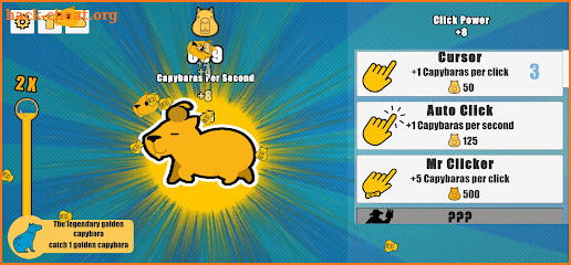 Capybara Clicker screenshot